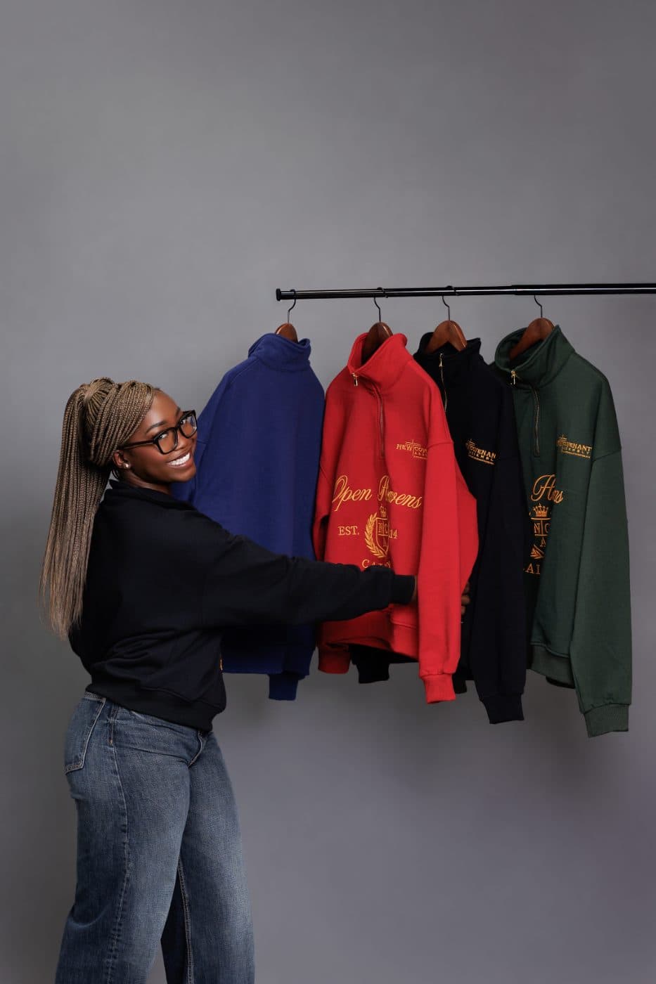 The collection on the rail at Youth Church